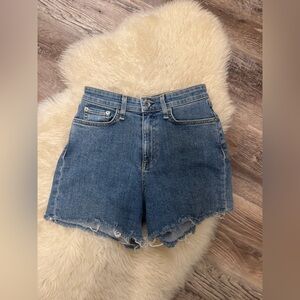 Rag and bone Nina high rise shorts